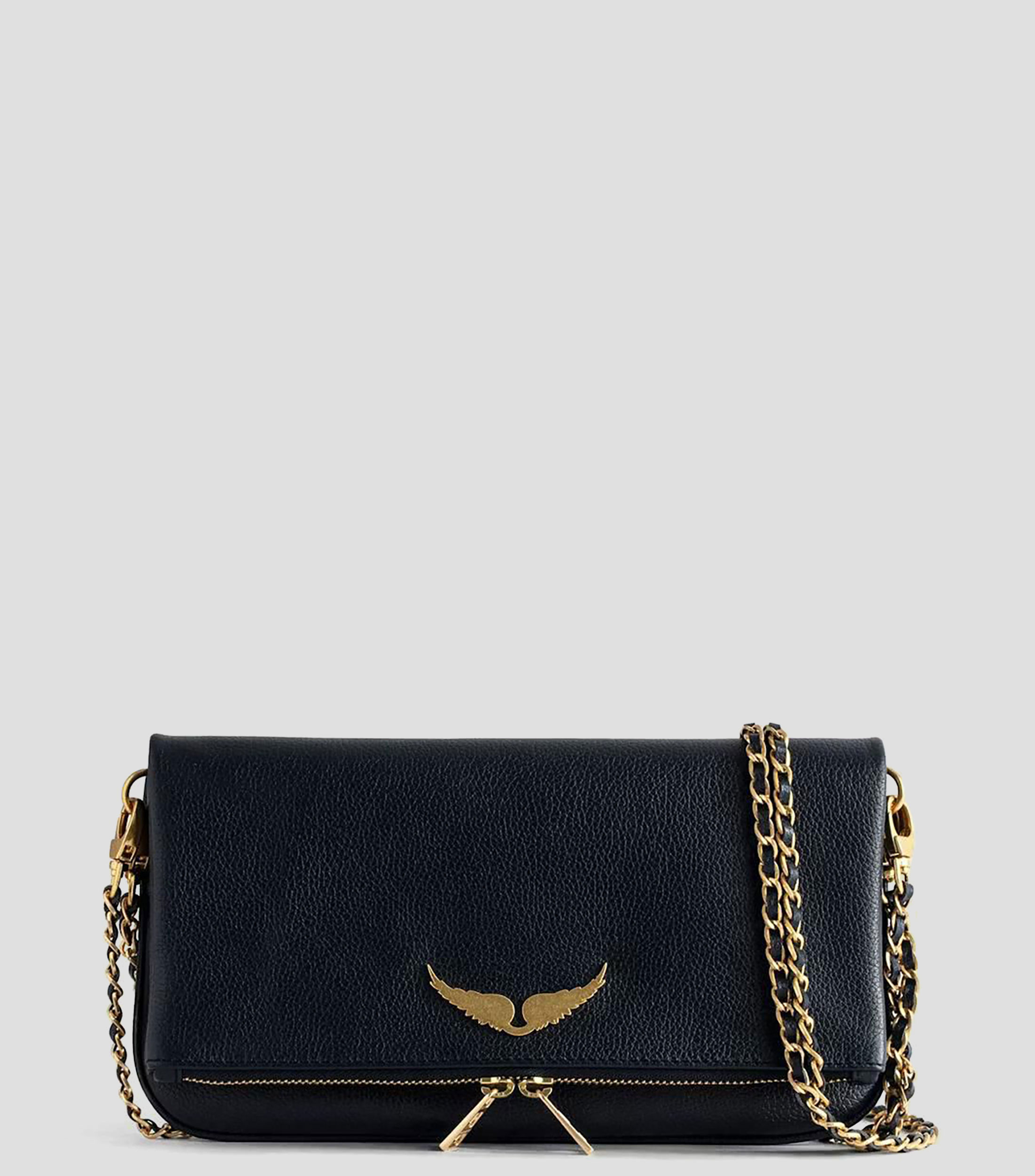 Bolsa shoulder en piel Rock lisa Mujer